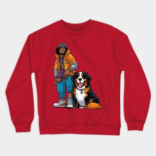 Rappers with Puppies Crewneck Sweatshirt